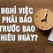 Nghỉ Việc Báo Trước Bao Nhiêu Ngày 2022