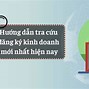 Tra Cứu Danh Mục Đăng Ký Kinh Doanh